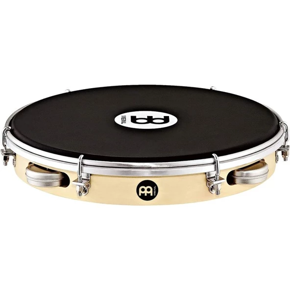 Meinl PAS10PW-NH Shaker Pandeiro Napa Head Wood 10\" Tamburin ürün görseli 1