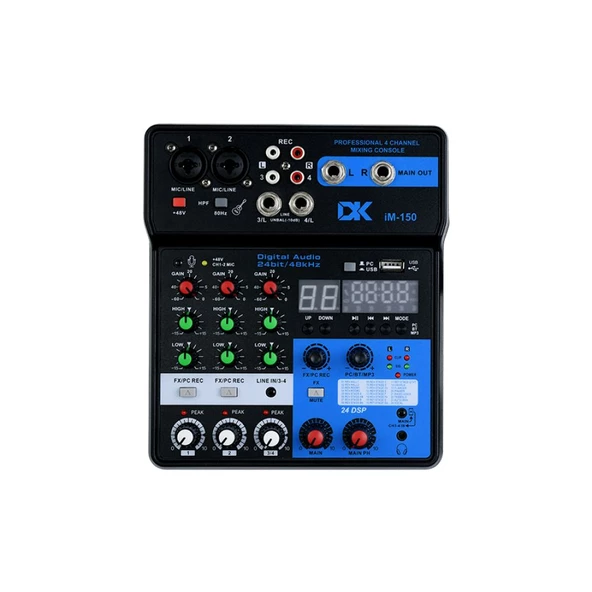 Dk Technology IM-150 4 Kanal Ses Mikseri - 3