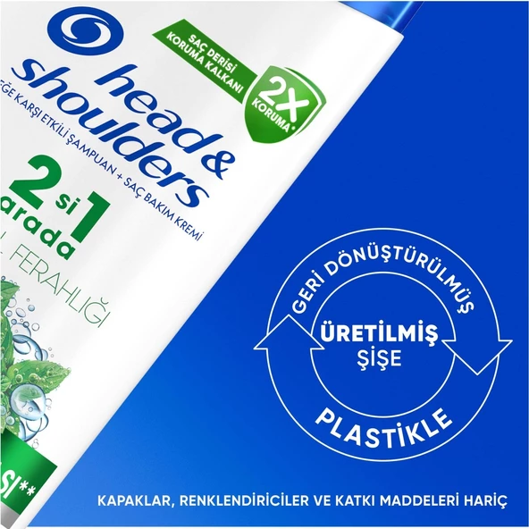 Head & Shoulders Mentol Ferahlığı 2si1 Arada Kepeğe Karşı Etkili Şampuan 330ML - 10
