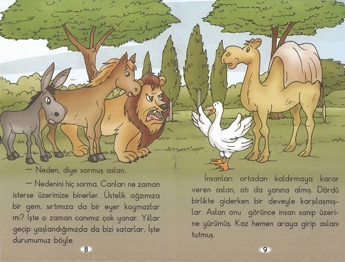 1.Sınıf Okumayı Sevdiren 10 lu Hikaye Seti 9 (16 sayfa) - Resim 2