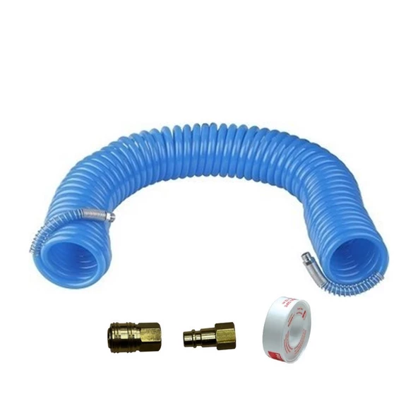 Poliüretan Spiral Hava Hortumu 5x8mm 15 Metre - 2