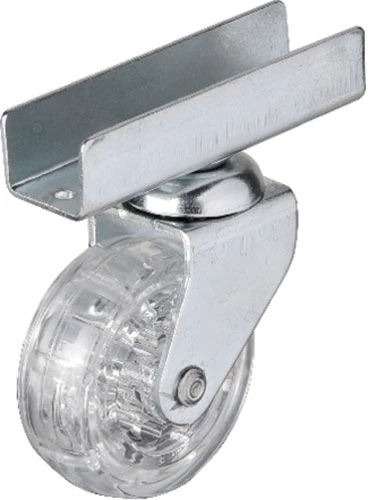 Hts 327 - 50x20 mm faf Makaralı Uzun U Tablalı Teker 4 Adet