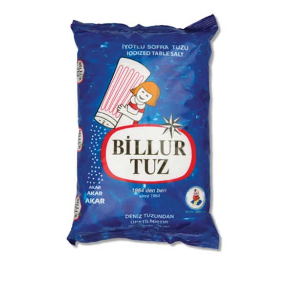 BİLLUR TUZ 750GR