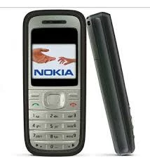 nokia 1208 cep telefonu