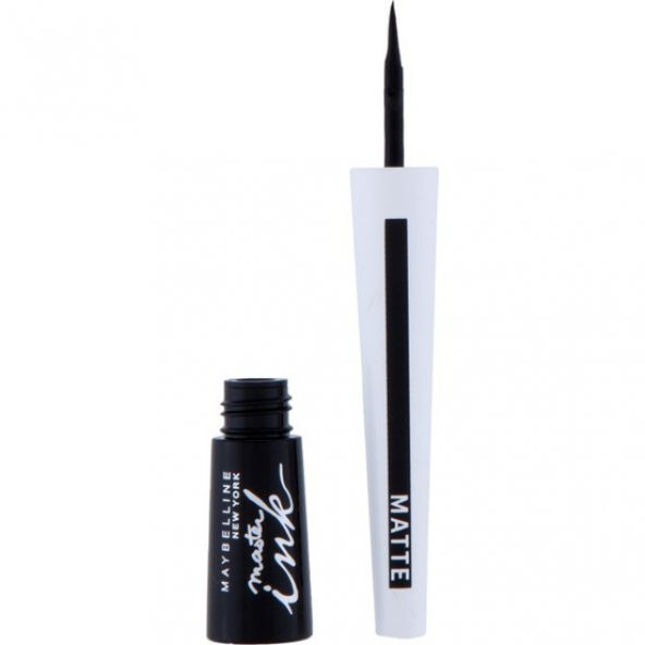 Mat Siyah Eyeliner - Master Ink Matte Eyeliner Black 30118874 - 1
