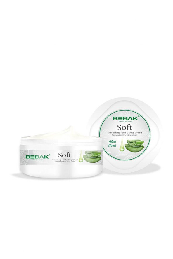 Nemlendirici El & Vücut Kremi - Soft Aleo &ra Moisturising Hand & Body Cream 300 ml 8690841013424 - 1