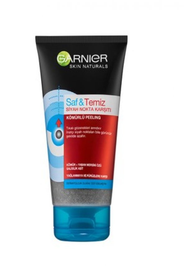 Saf & Temiz Siyah Nokta Karşıtı Kömürlü Peeling 150 ml - 1