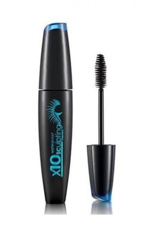 - X10 Sculpting Waterproof Mascara Waterproof 15 ml/Siyah Maskara 8690604110728