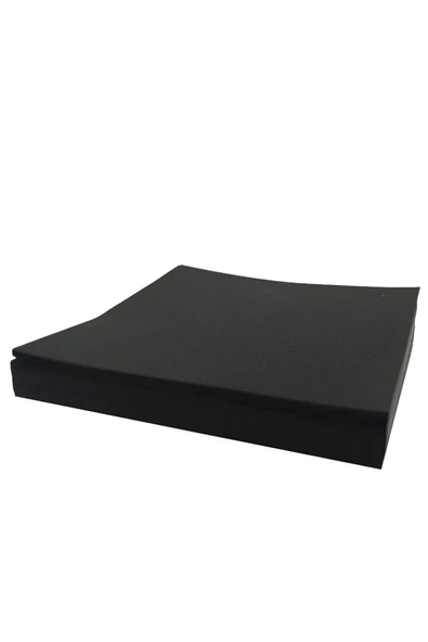 Hayal Sepeti 20cm Origami Kağıdı, 50 Adet 20 X 20 cm Siyah Renk Origami Seti - 50 Adetli Origami - 6