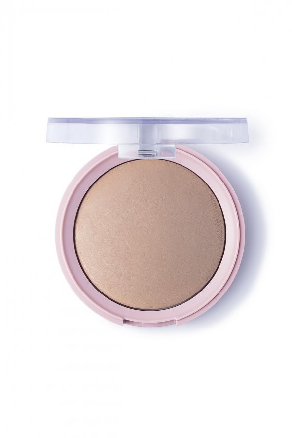 Pudra - Pretty By Flormar Baked Powder 009 Medium Honey 8690604468904