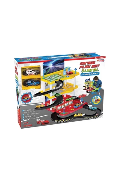 03068 3 Katlı Garaj Oyun Seti -dede - 3