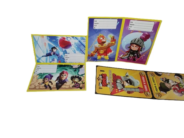 Hayal Sepeti 144 KART + 48 ETİKET Sticker Brawl Stars 2025 Yeni Seri KARTLAR - 4