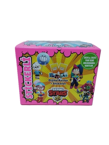 Hayal Sepeti 144 KART + 48 ETİKET Sticker Brawl Stars 2025 Yeni Seri KARTLAR - 5
