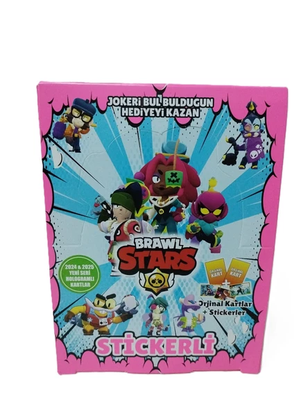 Hayal Sepeti 144 KART + 48 ETİKET Sticker Brawl Stars 2025 Yeni Seri KARTLAR - 3