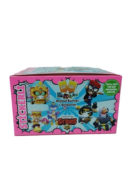 Hayal Sepeti 144 KART + 48 ETİKET Sticker Brawl Stars 2025 Yeni Seri KARTLAR - 7
