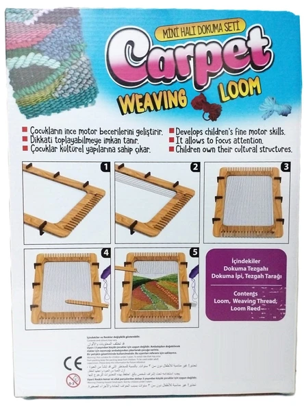 Hayal Sepeti Carpet Mini Halı Dokuma Tezgahı - 2