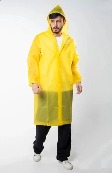 Hayal Sepeti ERKEK - KADIN Sarı Su Rüzgar Geçirmez Yağmurluk - 6