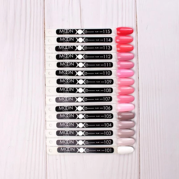 Moon Full Kalıcı Oje Classic Pembe No:110 - Resim 3