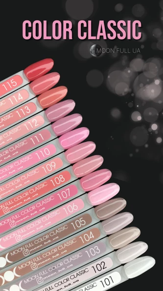 Moon Full Kalıcı Oje Classic Pembe No:110 - Resim 2