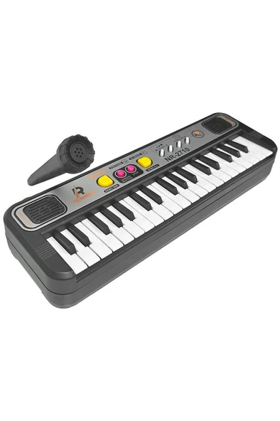 Rennes NR-27 Çocuklar İçin Pilli Mikrofonlu 37 Tuşlu Eğitici Org (2-8 Yaş) - 3