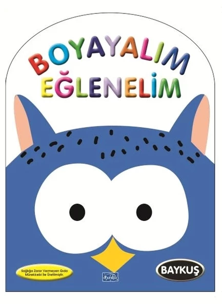 Boyayalım Eğlenelim Baykuş ürün görseli 1