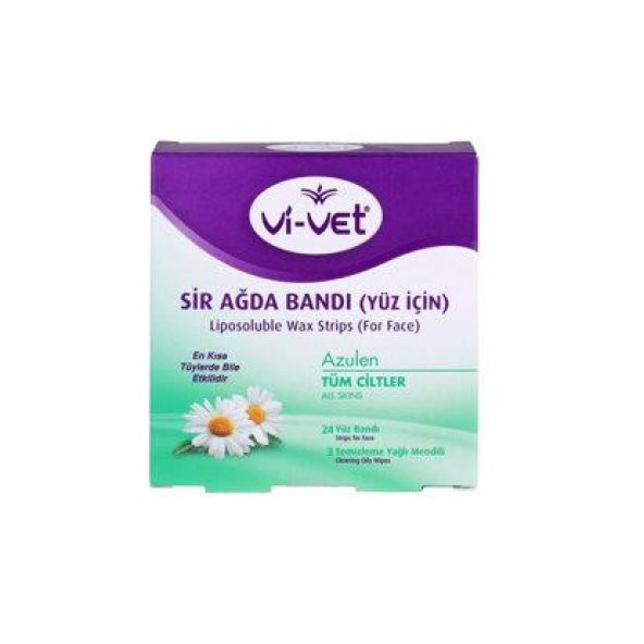 Vi-vet Sir Ağda Bandı Yüz İçin Azulen