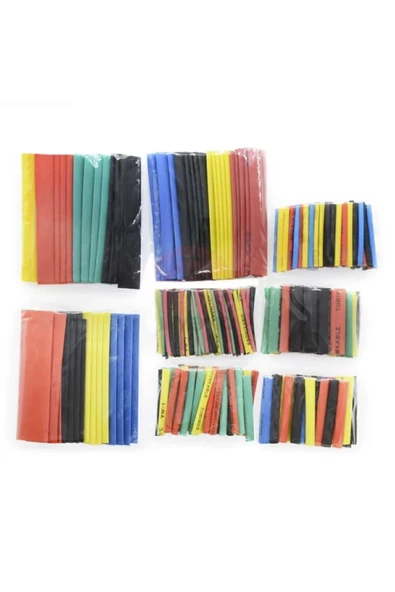 164 Parça Set Isıyla Daralan Makaron Kablo Koruyucu Kılıf - 3