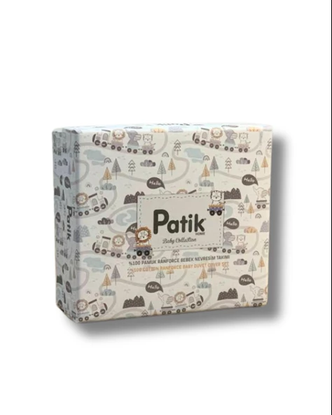 Erkek Bebek (0-5 Yaş) Çiftlik Baskılı Nevresim Takımı - 2