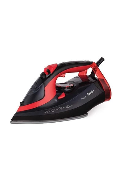 Fakir Flyjet 2600 W Buharlı Ütü Kırmızı - Steam Plus / Steam Iron - Seramik Tabanlı Ütü