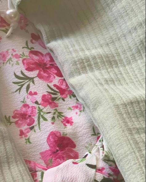 Kız Bebek Elbise Hırka Tül Altlı Takım (Yeşil) - 4