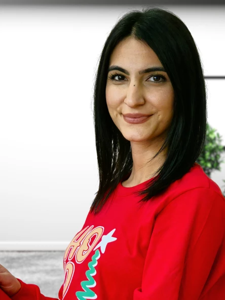 Baskılı Pamuk Kadın Yeni Yıl Pijama Takımı (Ho Ho Ho)) - Resim 5