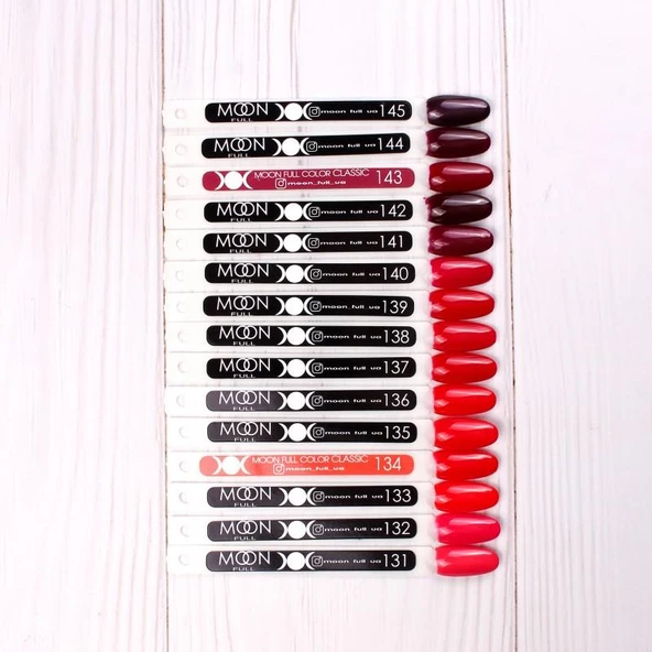Moon Full Kalıcı Oje Classic Crimson Glory No:132 - Resim 3