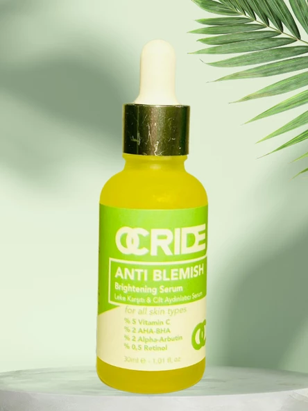 Ocride Anti Blemish Brightening Cilt Serumu Vegan Leke Karşıtı & Cilt Aydınlatıcı, Sivilce Karşıtı 30 ml - Resim 4