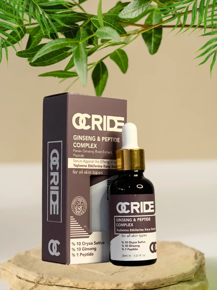 Ocride Ginseng & Peptide Complex Yaşlanma Etkilerine Karşı Serum - 30 ml - 2