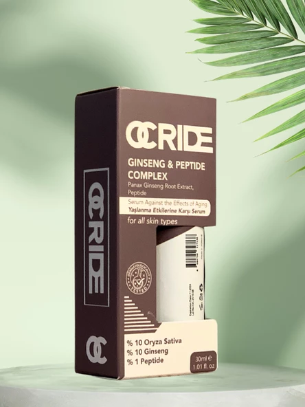 Ocride Ginseng & Peptide Complex Yaşlanma Etkilerine Karşı Serum - 30 ml - 5