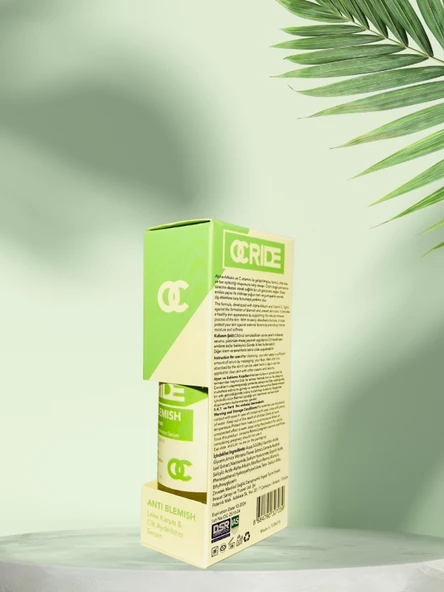 Ocride Anti Blemish Brightening Cilt Serumu Vegan Leke Karşıtı & Cilt Aydınlatıcı, Sivilce Karşıtı 30 ml - Resim 3