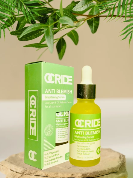 Ocride Anti Blemish Brightening Cilt Serumu Vegan Leke Karşıtı & Cilt Aydınlatıcı, Sivilce Karşıtı 30 ml - Resim 2