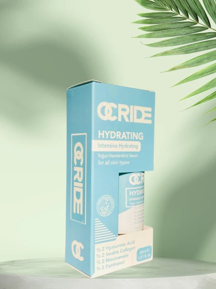Ocride Yoğun Nemlendirici Hyalüronik Asit Cilt Serumu 30ml Vegan (%2 Hyaluronic Acid) - 3
