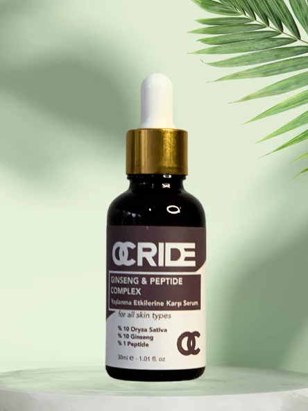 Ocride Ginseng & Peptide Complex Yaşlanma Etkilerine Karşı Serum - 30 ml - 3