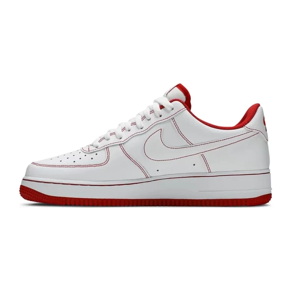 Nike Air Force 1 Low Stitch White University Red