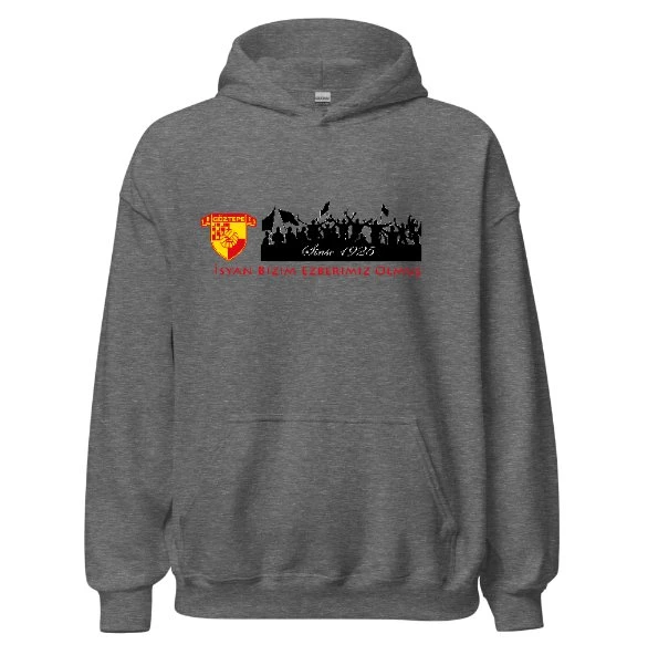 Göztepe Kapşonlu Sweatshirt - İsyan Bizim Ezberimiz Olmuş - 3