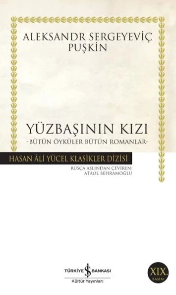 Yüzbaşının Kızı - Hasan Ali Yücel Klasikleri