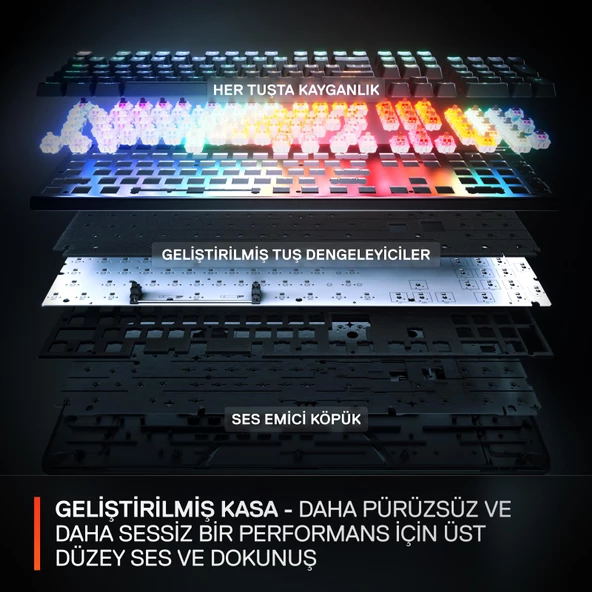 SteelSeries Apex Pro Gen 3 RGB Mekanik Oyuncu Klavyesi (UK) - 8