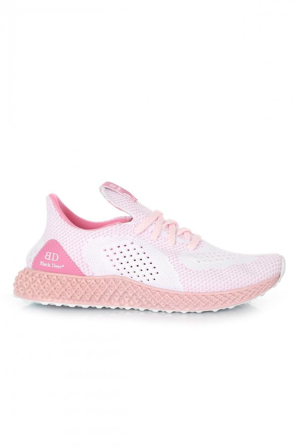 Black Deer Şeker Pembe Volcano Kadın Sneaker Spor Ayakkabı - 2