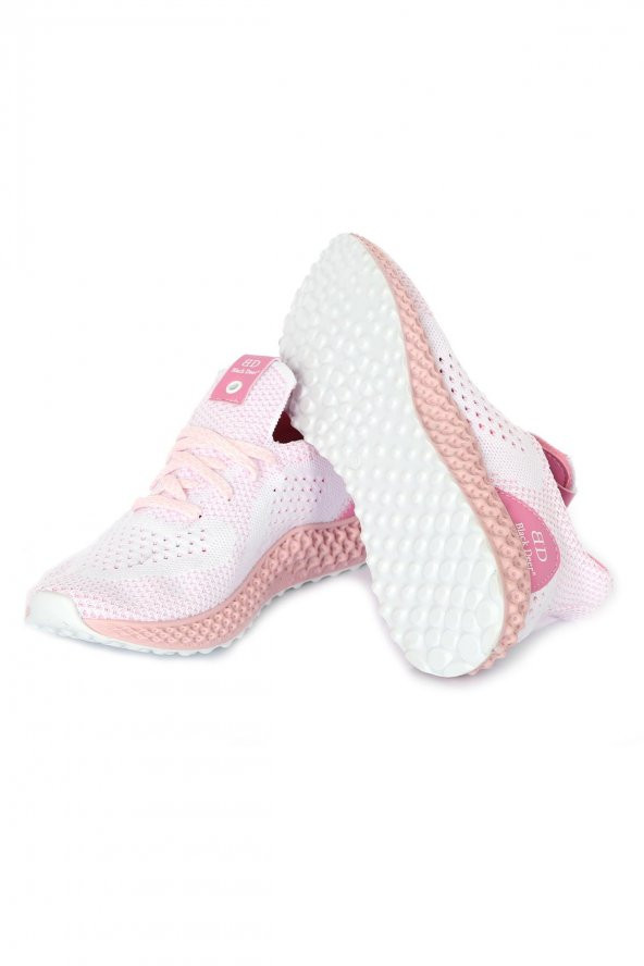 Black Deer Şeker Pembe Volcano Kadın Sneaker Spor Ayakkabı - 4
