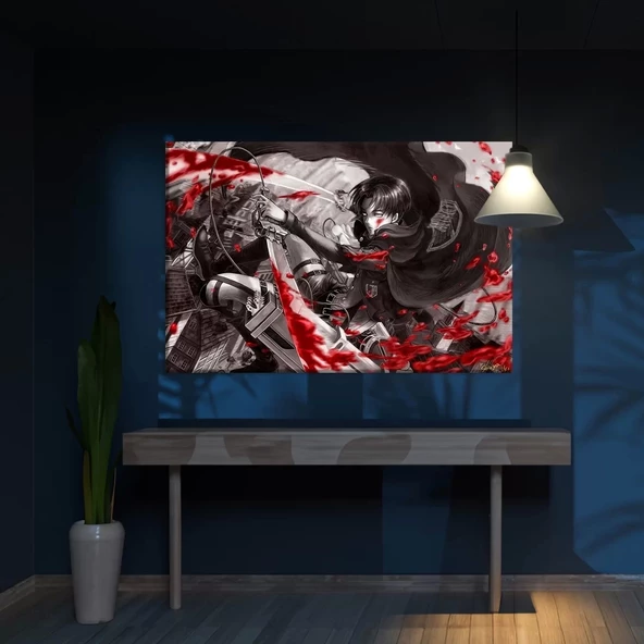 Attack On Titan Kanvas Tablo
