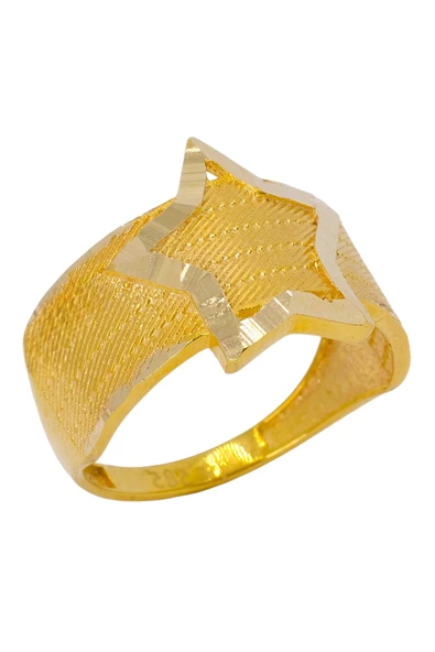 Cigold Taşsız Yüzük 14 Ayar Altın 3,79 Gr OA-K21801028780 - 3