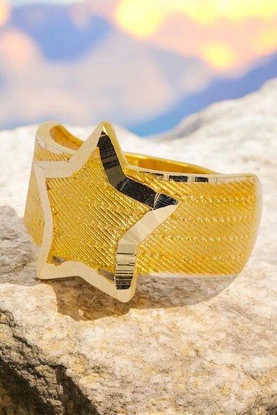 Cigold Taşsız Yüzük 14 Ayar Altın 3,79 Gr OA-K21801028780 - 4