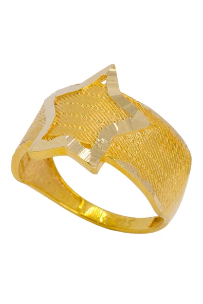 Cigold Taşsız Yüzük 14 Ayar Altın 3,79 Gr OA-K21801028780 - 2