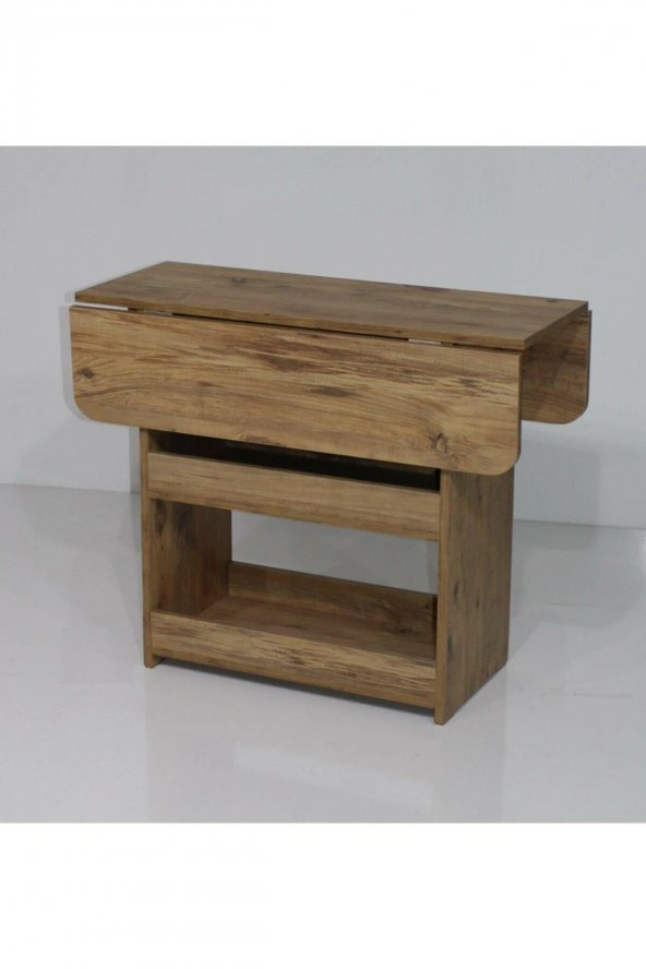 Erezoğulları Mobilya İzmir Katlanır Mutfak Masası Çam - Resim 2